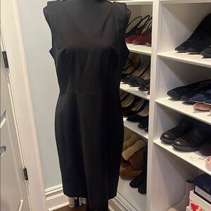 Elegant Black Midi Dress